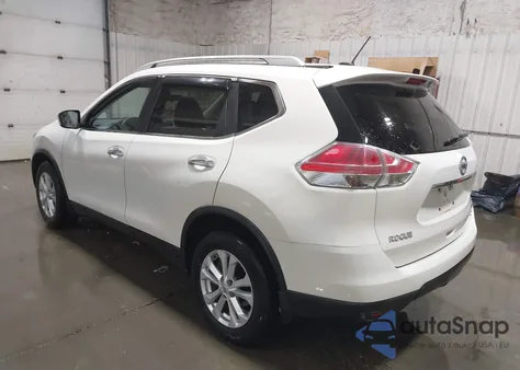 2014 Nissan Rogue Sv из США, поврежденный, VIN 5N1AT2MV2EC770909